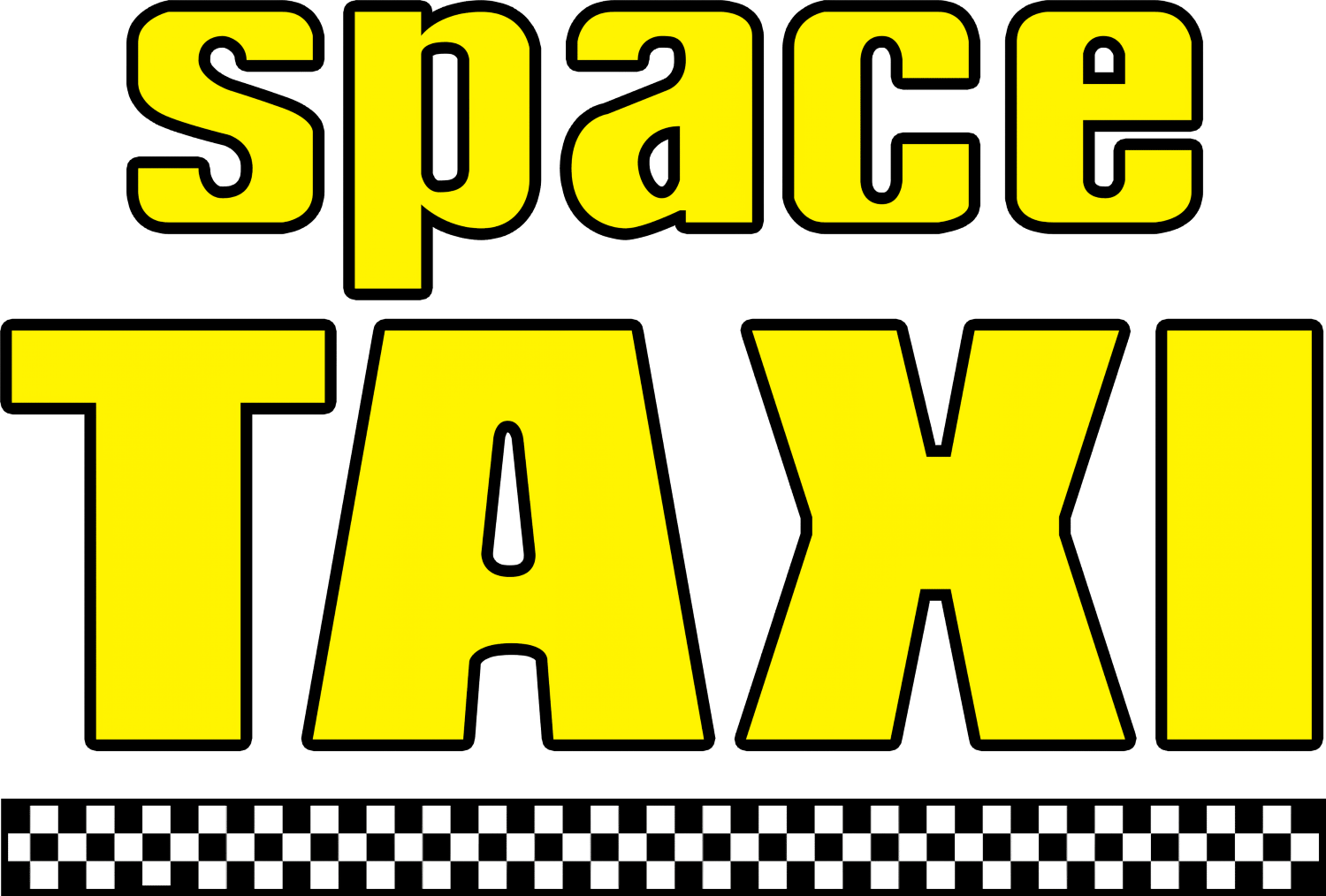 Space Taxi logo for Commodore 64